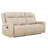 Steeves 78 in. Reclining Condo Sofa in Beige