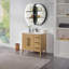 Radiant 32x32" Round Frameless Surface-Mount LED Lighted Bathroom Mirror Medicine Cabinet