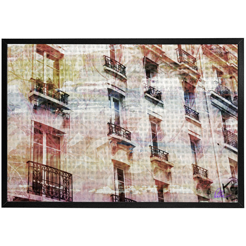 Single Picture Frame Print, Black, 41cm H x 61cm W x 4cm D