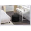 Repose-pieds rond avec rangement en tissu Boucle-2147201025