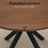 Solid Wood Round Dining Kitchen Table, 47.2", Intersecting Pedestal Base, Seats 4-6 | Gift Idea-2143005299-2143005302