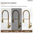 Commercial-Style 2-Function Pull-Down Single-Handle Kitchen Faucet-126446266