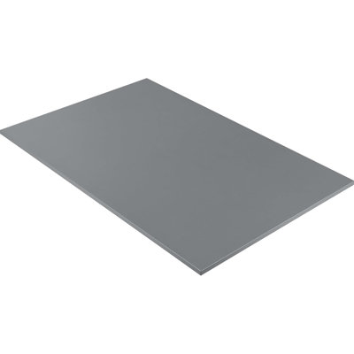 Kaboon Universal Tabletop, Solid One-Piece Melamine Table Top, Home and Office Countertop