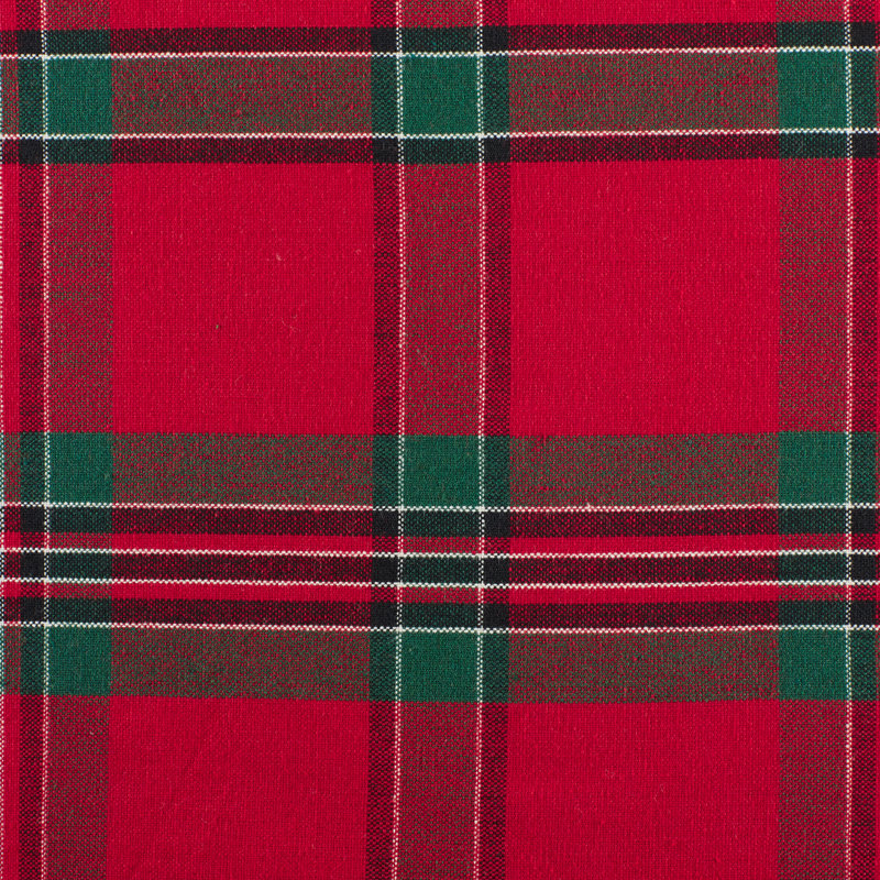Ulmer Plaid 100% Cotton Tablecloth, 120" L x 60" W