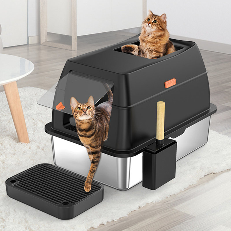 Plastic Litter Box Enclosure