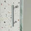 Porte de douche en verre trempé de 6 mm (1/4 po), 127 à 137 cm (50 à 54 po) de largeur x 180 cm (71 po) de hauteur, design élégant, ouverture pivotante, installation facile, fermeture magnétique, finition étanche, installation sans effort, excellente étanchéité.