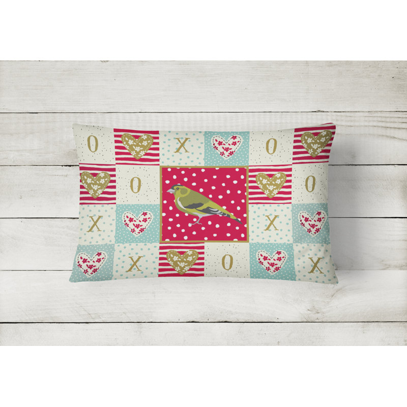 Patchwork Outdoor Throw Pillow