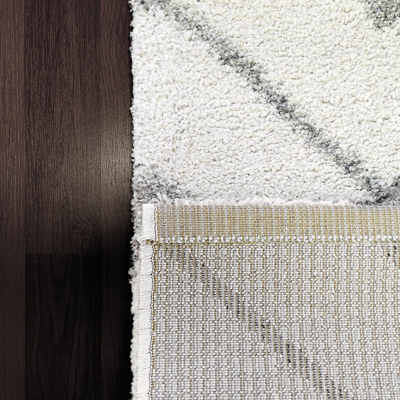 MEHARI 6.7X9.6 23275-6252 IVORY/GREY, Rectangle 6'7" x 9'6"