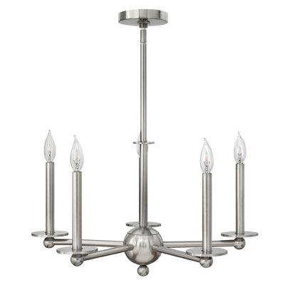 Lustree 5 lumières façon bougie/classique Giard