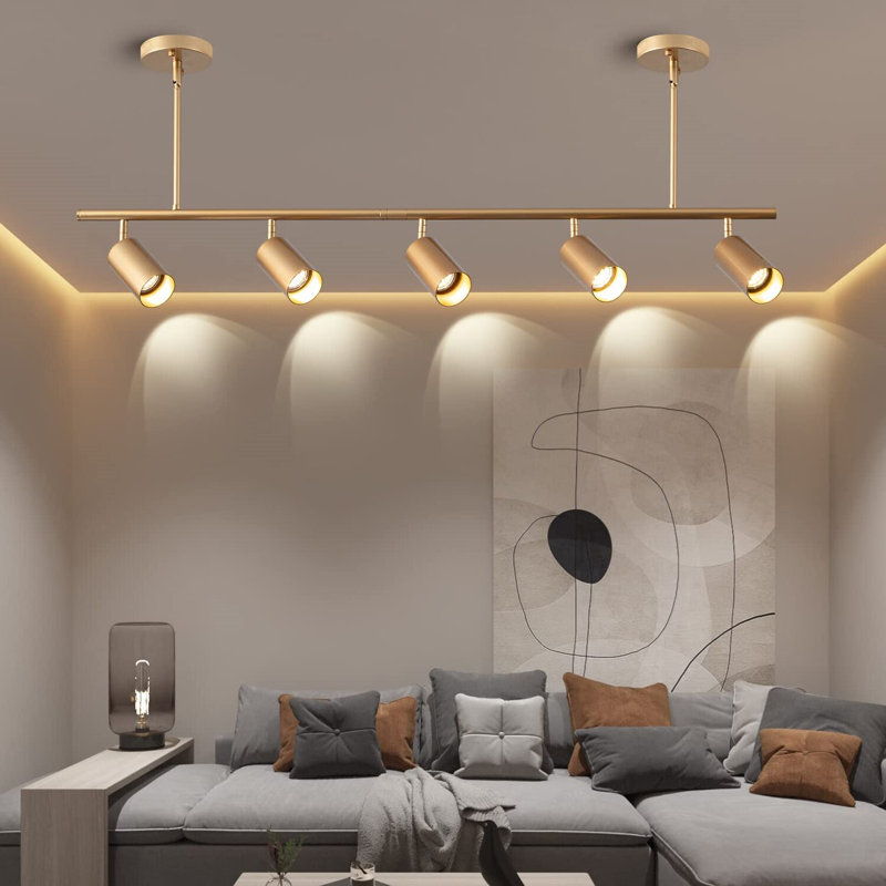 5-Light LED Track Lighting Kit