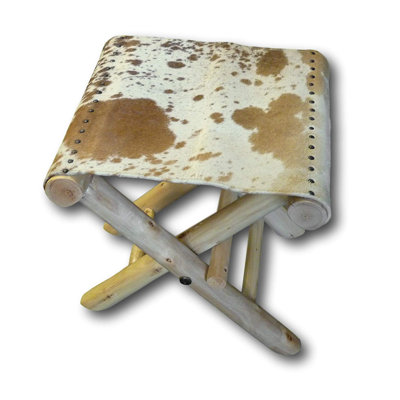 Solid + Manufactured Wood Accent Stool
