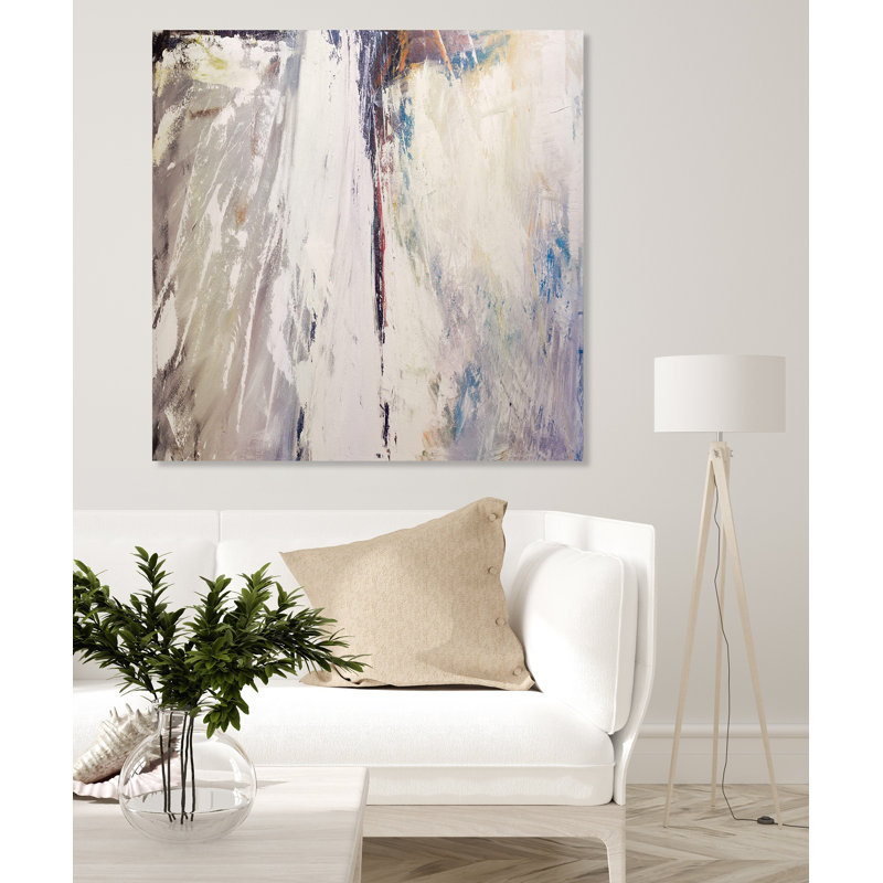 Mountain View - Artist Enhanced Canvas Print, 24" H x 24" W x 1" D, Wrapped Canvas