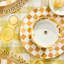 Pink Check Dinner Plate-1442850910
