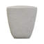 Medina Outdoor End Table-Large-Blanc Stone