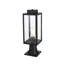 Moorehead 6 Inch Outdoor Post Light in Black