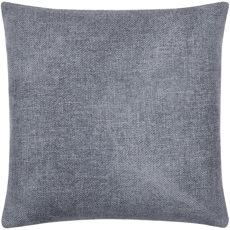 Kamaili Reversible Pillow Cover, Pillow Cover Only - No Insert, 20"H x 20"W, Dark Gray