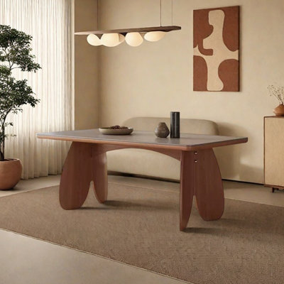 Unique elegant sintered stone dining table