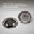 Duostrainer Sink Strainer, Less Tailpiece-92162652