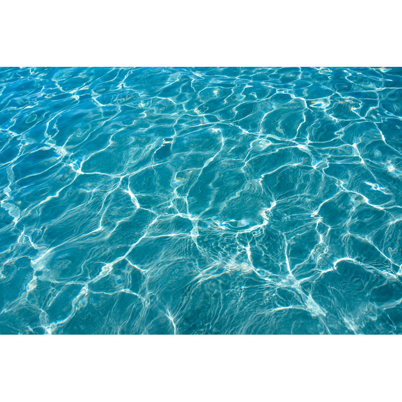 Turquoise Blue Water by Dominiquelandau - Wrapped Canvas Print, 51cm H x 76cm W x 3.8cm D