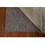 Tapis brun en laine noué à la main de conception unique 8 pi 1 po x 9 pi 10 po New Age