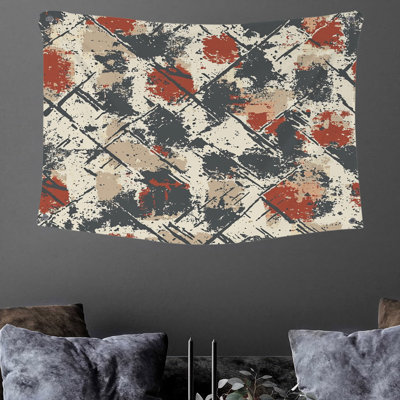 Grunge Wall Tapestry -  Abstract Wall Decor