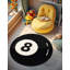 Tapis en laine touffeté à la main Latitude Run®-205954715