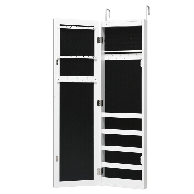 12'' Wide Over-the-Door Jewelry Armoire