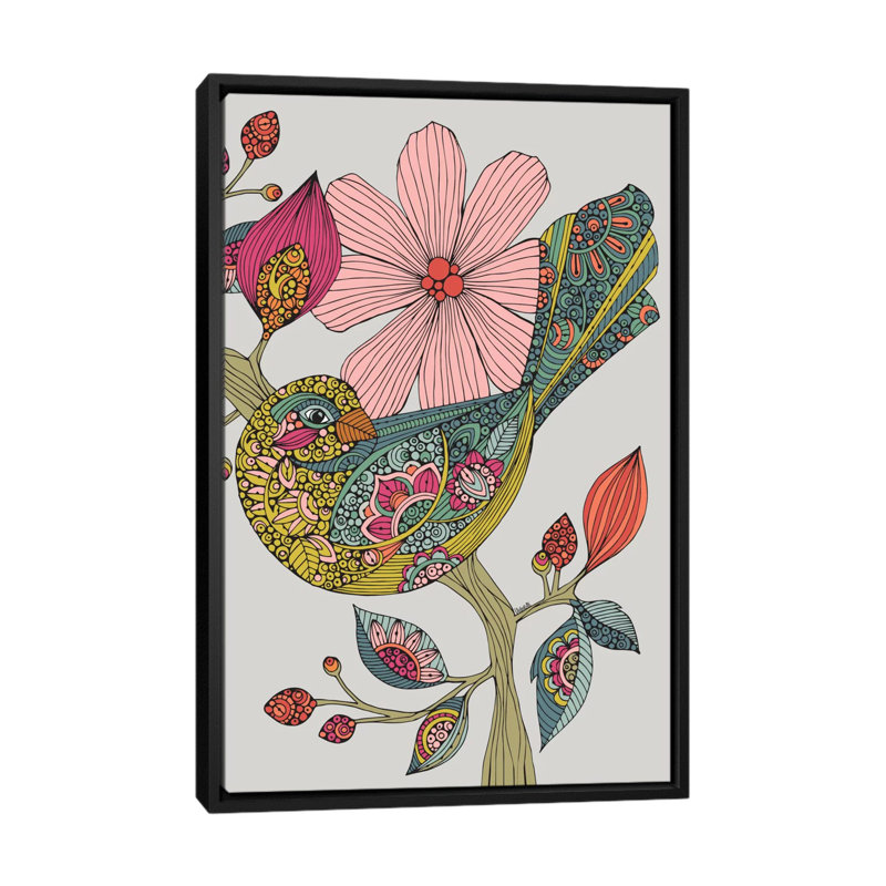 Juanita, impression sur toile tendue, H 26 po x l 18 po x P 1,5 po, Cadre noir