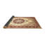 Tapis brun/beige traditionnel Desbois-1180492875