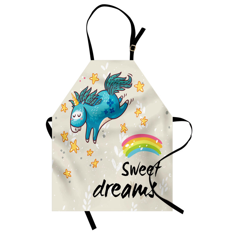 No Pattern Bib Apron