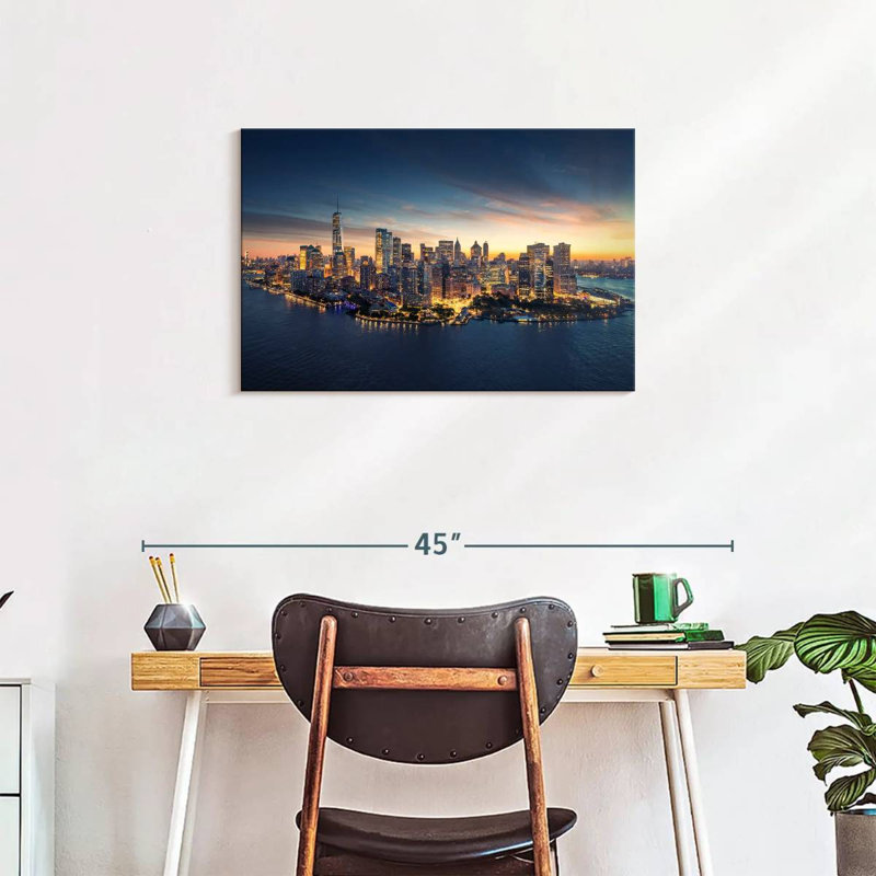Sireci Manhattan Harbor Sunset