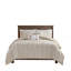 Ensemble de housse de couette en fil de coton 3 pièces-130427619
