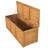Gymax 47.5'' W 47 Gallons Solid Wood Acacia Deck Box in Natural Teak