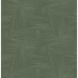 Reid Black Woven Geometric Wallpaper