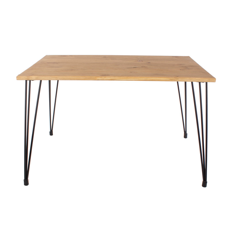 Augusta Rectangular industrial design Dining Table, H76 x L118 x W20 cm
