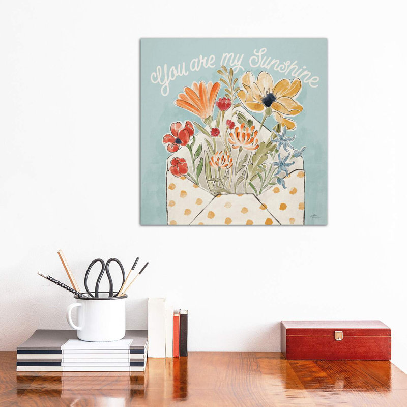 Spiced Petals IV by Janelle Penner - Wrapped Canvas Painting, 45.72 cm H x 45.72 cm W x 1.91 cm D