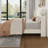 Queen Size Velvet Bed Frame with Wingback Headboard, Upholstered Platform Bedframe with Wood Slats, No Box Spring Needed, Easy Assembly, Beige-235134680-235134690