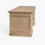 Bureau en bois massif avec 7 tiroirs 70,87 "Vintage-256290218
