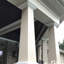 Ensemble de colonne carrée classique en PVC lisse lisse et standard Craftsman-36092396-118197424