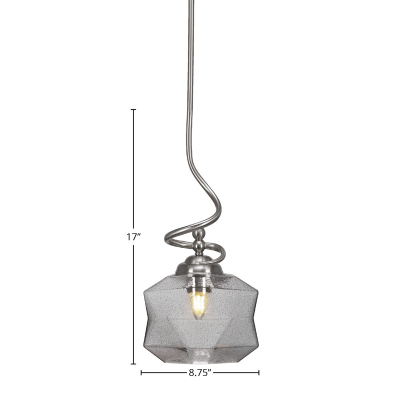 Luminaire suspendu Capri Capri, Nickel brossé