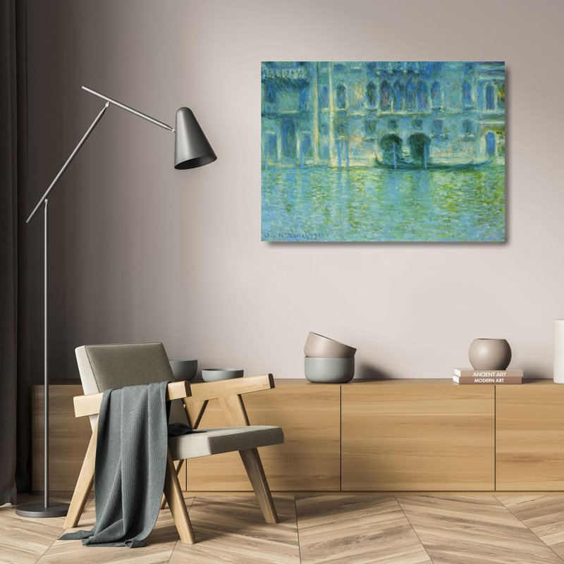 Palazzo da Mula - Venise, H 18 po x l 24 po
