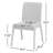 Nelda 18.5" Wide Dining Chair-1715563275