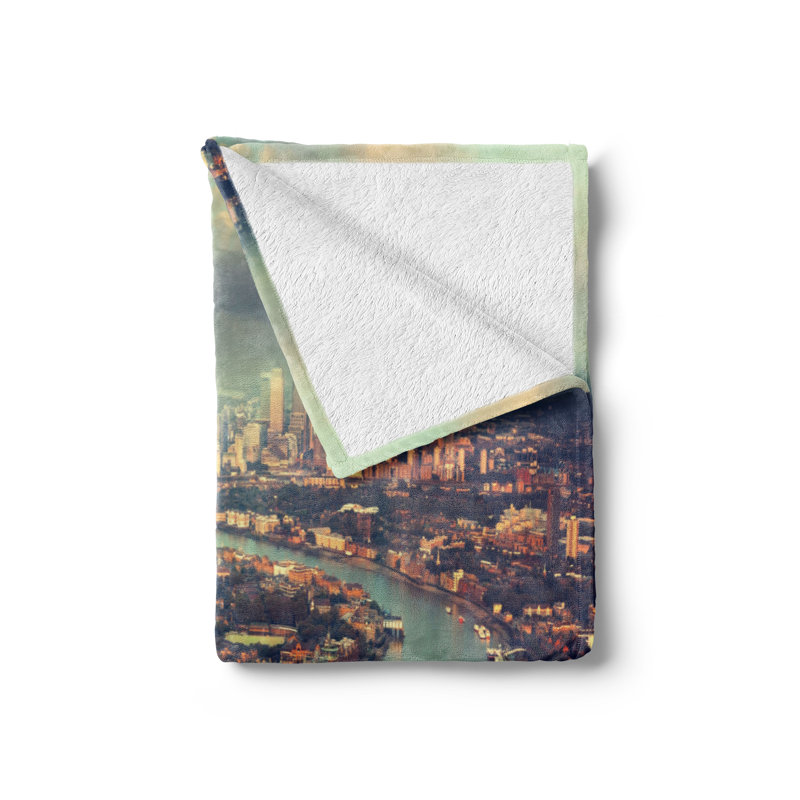Hand Woven Throw Blanket, 60" x 80"