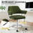  Chandler Velvet Upholstered Easy 3-Step Installation Desk Office Chair for home office-113607769