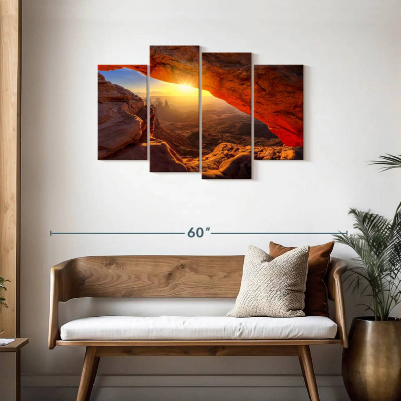 Alvord Moab Arch At Dawn, 27" H x 43" W