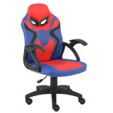 Gaming Chair for Teenagers Juniors, High Back Ergonomic Swivel Racing Computer Chair, Height Adjustable Students Computer Chair, Blue
