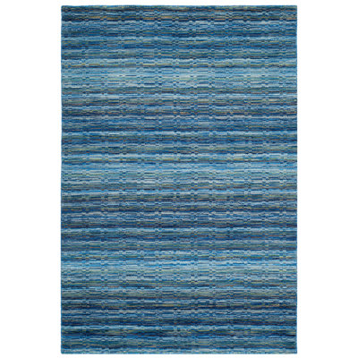 Hossain Hand Loomed Wool Abstract Rug