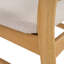 Chaises de salle à manger rembourrées de style Mid-Century moderne avec structure en bois d'hévéa et siège rembourré Cambrielle-708240488-713038520