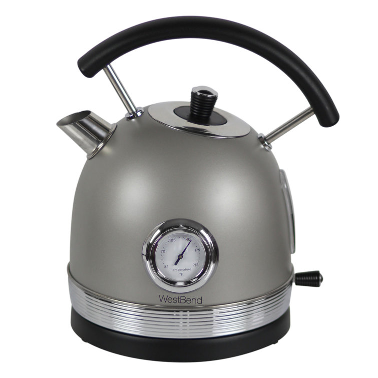 West Bend Retro-Style Electric Kettle, 1.7 Liter Capacity,1500W & Reviews