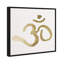 Ohm, papier doré - impression sur toile tendue-71079768-71079767